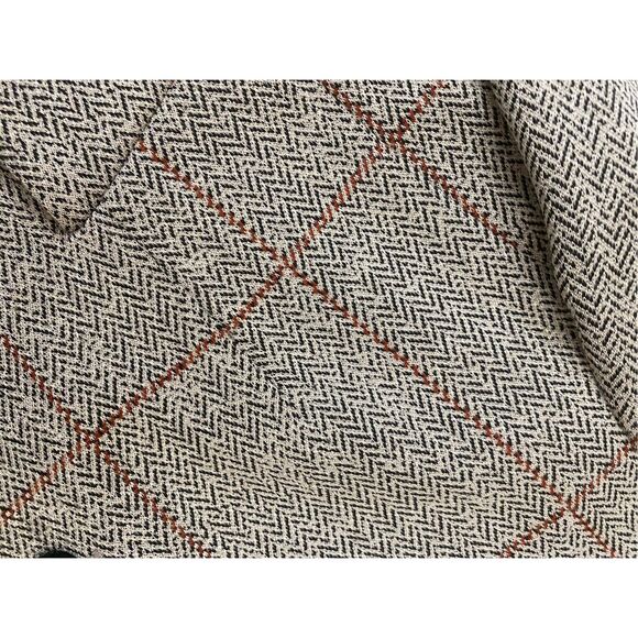 Rag & Bone Slade Blazer Gray Red Check Jacket, Size Medium, MSRP $600 - Picture 12 of 14